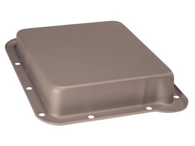 Scott Drake Stock Replacement Transmission Pans C5ZZ-7A194-S Pan, Steel, Gray, Style, Case Fill, Ford, C-4, Each