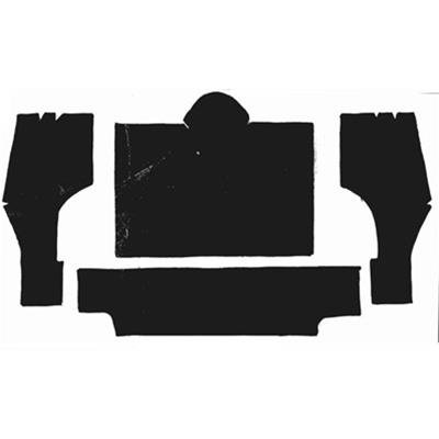 Scott Drake Interior Insulation CUC2R Insulation, Interior, Floor Carpet Position, Asphalt, Gray, Ford, Each