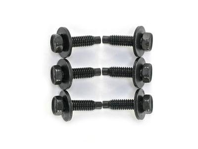Scott Drake Door Hinge Mounting Bolts 380575-S2 Bolts, Front, Ford, Set of 6