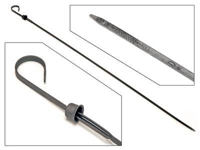 Scott Drake Engine Oil Dipsticks C3OZ-6750-B Dipstick (260, 289, Light Gray)