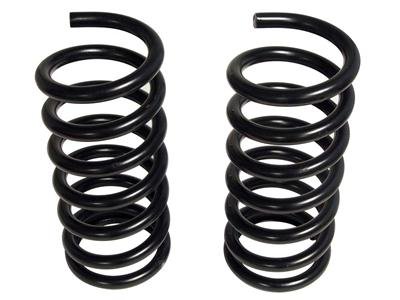 Scott Drake Performance Coil Springs C7ZZ-5310-P Springs, Type, Front, 1.00 in. Drop, Black Powdercoated, Ford, Pair