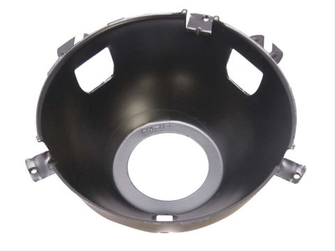Scott Drake Headlamp Buckets C5ZZ-13008-A Bucket, Steel, Black, Ford, Each