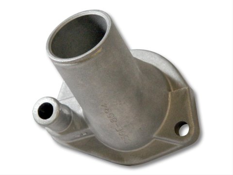 Scott Drake Water Necks C5OE-8592-A Thermostat Housing, Aluminum, Natural, Gasket Seal, Ford, 289,.302, Each