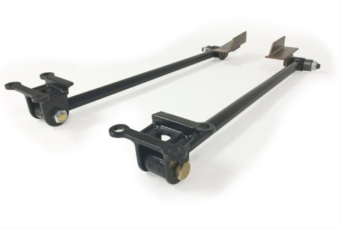 Scott Drake Under Ride Traction Bars TM-1068-C Bars, Ride, Steel, Black Powdercoated, Ford, Pair