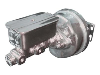 Scott Drake Master Cylinder and Brake Booster Assemblies PBC-M4 Power Conversion (with Billet Cylinder)