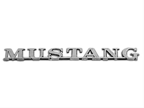 Scott Drake Emblems C5ZZ-16098-B Emblem, Fender, Chrome, Mustang Logo, Ford, Each