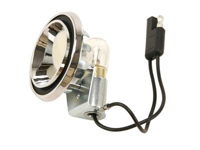 Scott Drake Fastback Quarter Panel Lights D0AZ-13776-A Light, Interior, Round, Ford, Each