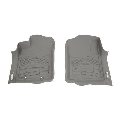 Westin Sure-Fit Floor Liners for 2015-2023 F-150, 2022-2023 F-150 LIGHTNING - 72-120069 Liners, Sure-Fit, Front Seat, Rubberized Thermoplastic, Gray, Ford, Pair