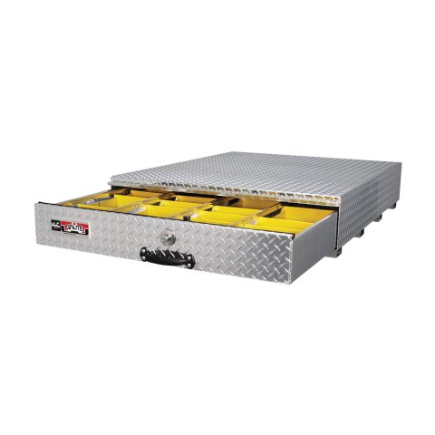 Westin Automotive Truck Toolboxes and Utility Boxes 80-HBS308 BRTBX HD Bedsafe 48in D x 40in W x 9.5in H single drawwer, Aluminum