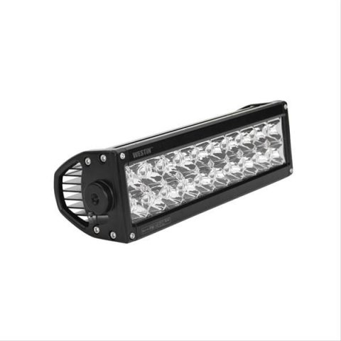 Westin Performance 2X Series 5,700 Lumens 10 Inch LED Light Bar 09-12230-20F Bar, Series, Flood, Rectangular, White Bulb, Clear Lens, 60 watts, 11.7 in. Width