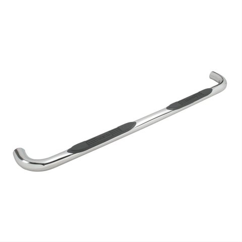 Westin E-Series Step Bars 23-3850 Bars, Nerf Bars, E-Series, Stainless Steel, Polished, 3 in. Diameter, Chevy, GMC, Pair