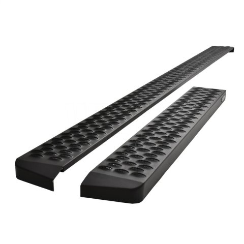 Westin Automotive - Running Boards, Nerf Bars and Rock Sliders for 2014-2025 PROMASTER 1500, 2500, 3500 27-80075 Grate Steps Ram, ProMaster 15/25/3500 2014-23 (36" DSide 97" PSide), Text Black