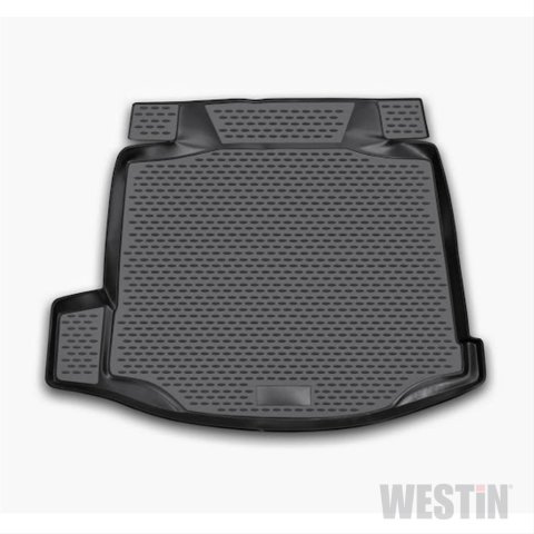 Westin Profile Floor Liners 74-06-11021 Mat, Liner, Cargo Area, Rubberized Polymer, Black, Logo, Chevy, Each