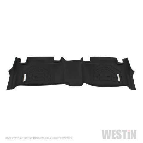 Westin Sure-Fit Floor Liners 72-113095 Mat, Sure-Fit, Rubberized, Black, Second Row Seat, Dodge, Jeep, Each