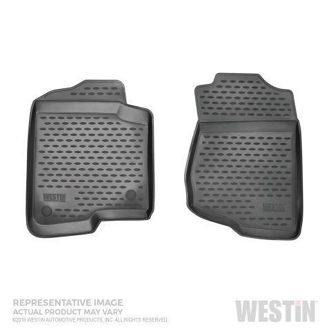 Westin Profile Floor Liners 74-35-11004 Mats, Liners, Front Seat, Rubberized Polymer, Black, Logo, Ram, Each