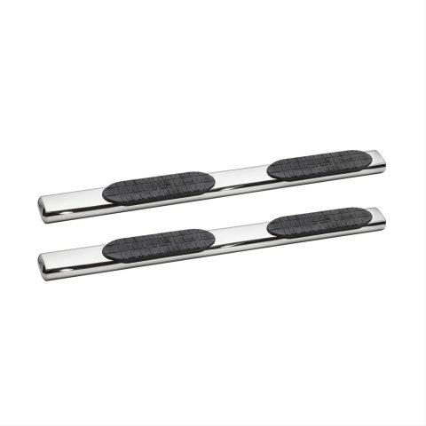 Westin Pro Traxx 4 Oval Nerf Step Bars 21-63250 Bars, Bars, Traxx, Oval, Stainless Steel, Polished, 6 in. Diameter, Toyota, Pair