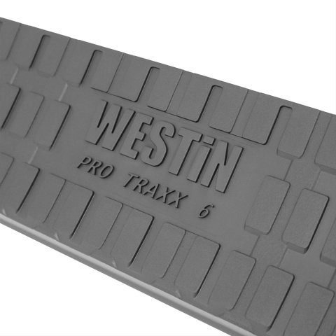 Westin Pro Traxx 4 Oval Nerf Step Bars 21-63715 Bars, Bars, Traxx, Oval, Steel, Black Powdercoated, 6 in. Diameter, Chevy, GMC, Pair
