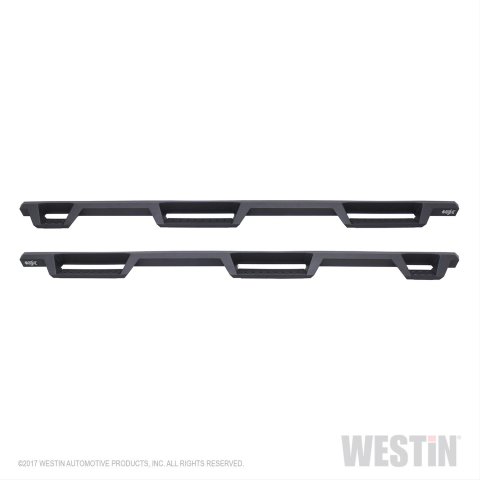 Westin HDX Drop Wheel-to-Wheel Nerf Step Bars for 2016-2023 TACOMA - 56-534185 Bars, Bars, Steps, Steel, Black Textured, 6 in. Diameter, Toyota, Pair
