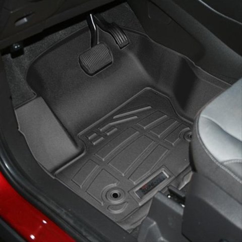 Westin Sure-Fit Floor Liners 72-110060 Mat, Sure-Fit, Rubberized, Black, Front Seat, Ford, Pair