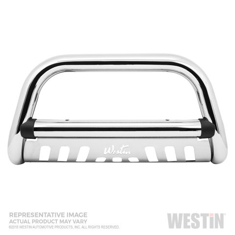 Westin Ultimate Bull Bars 32-3970 Grille Guard, Ultimate, Stainless Steel, Chrome, Ram, Each