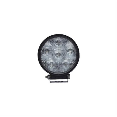Westin LED Work Utility Lights 09-12005 Auxiliary Light, Utility, Flood, Round, White Bulb, Clear Lens, Black Housing, 9-30 V, 18 watts, Each