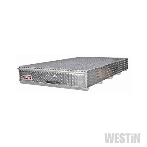Westin Automotive Truck Toolboxes and Utility Boxes 80-HBS340 Brute Bedsafe; All; 72in D x 40in W x 9.5in H single drawer; Aluminum