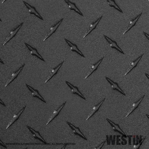 Westin Brute Trailer Tongue Boxes 80-RB3419-BT Box, 34 in., Aluminum, Black Textured Powdercoated, Each