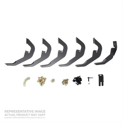 Westin Pro Traxx 4 Oval Nerf Step Bars 21-61310 Bars, Bars, Traxx, Oval, Stainless Steel, Polished, 6 in. Diameter, Ford, Pair