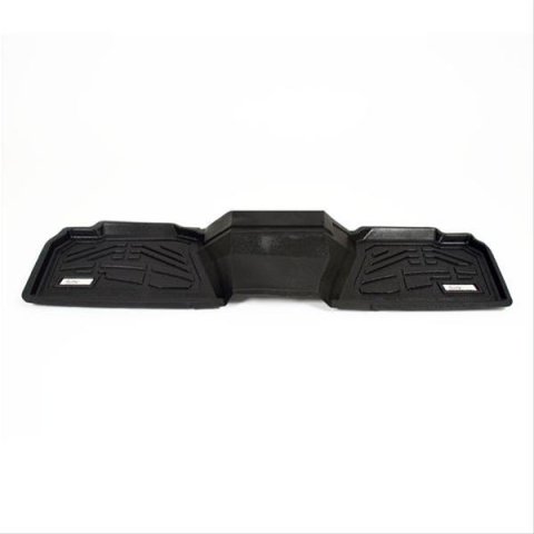 Westin Sure-Fit Floor Liners 72-114055 Mat, Sure-Fit, Rubberized, Black, Second Seat, Chevy, GMC, Pair