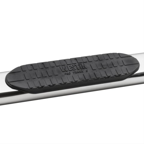 Westin Pro Traxx 4 Oval Nerf Step Bars 21-63930 Bars, Bars, Traxx, Oval, Stainless Steel, Polished, 6 in. Diameter, Ford, Pair