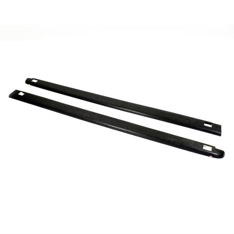 Westin Bed Rail Caps 72-41157 Caps, Smooth Style, Plastic, Black, Chevy, Pair