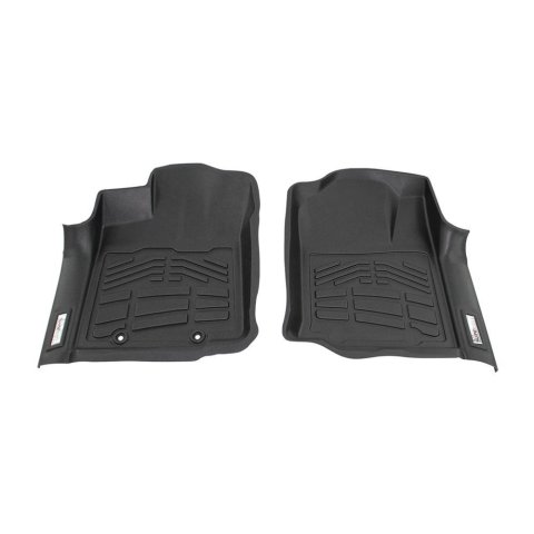 Westin Sure-Fit Floor Liners 72-110094 Liners, Sure-Fit, Front Seat, Rubberized Thermoplastic, Black, Dodge, Jeep, Pair