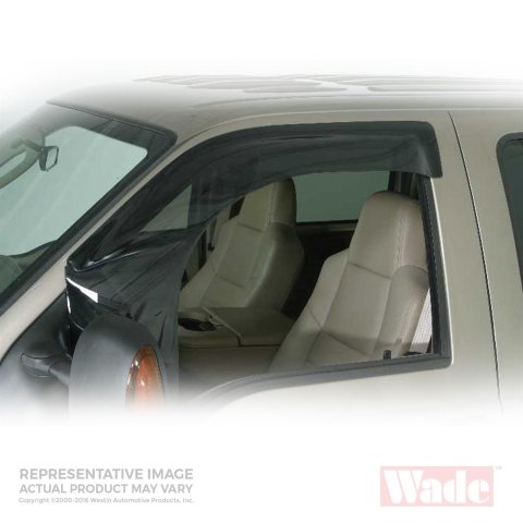 Westin Windguard Deflectors 72-38472 Side Window Visors, Windguard, Smoke, Acrylic, Front and Rear, Chevrolet, GMC, Pair