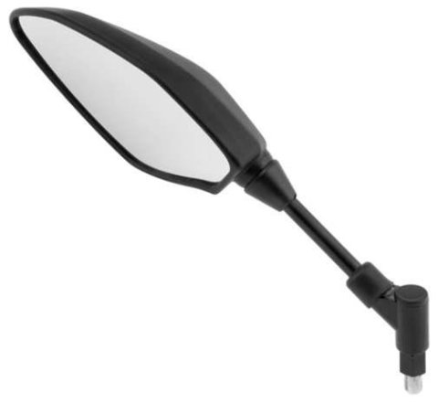 BikeMaster Side View Mirrors 600535 Mirror MIR YAM TENERE XTZ12 LH BM BLK