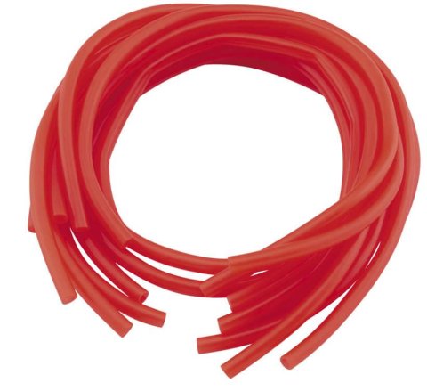 BikeMaster Fuel Tank Cap Vent Hoses 150324 Powersports Plastics, Replacement Kit 10 Pk Red