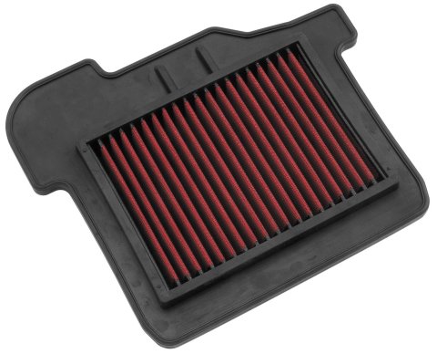 BikeMaster Street Air Filters for 2015-2017 FJ-09, 2014-2017 FZ-09, 2017 XSR900 - 457140 Filter, Street, Cotton/Steel Mesh, Red, Yamaha, Each
