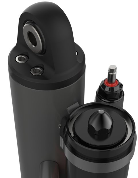 Fox Shox Shocks and Struts 981-35-400-L FACTORY RACE 3.5 X 12 EXTERNAL BYPASS (5 TUBE, 3/4") PIGGYBACK SHOCK (LEFT)
