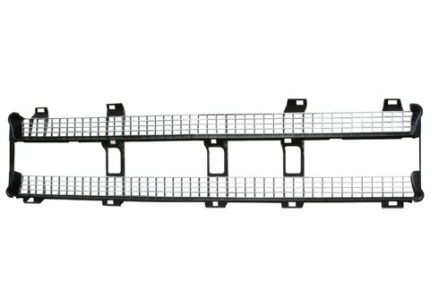 Brothers Trucks Grilles GRI70RP and Grille Inserts, Complete Grille Type, Stock Style, Inner Position, Plastic, Silver, Chevrolet, Each