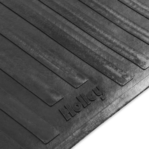 Brothers Trucks Heavy-Duty Bed Mats 06-7379FBM Mats, Classic Mats, Rubber, Black, Holley Logo, Fits Short Models Only, Does Not Fit Stepside/Flareside, Ford, Each