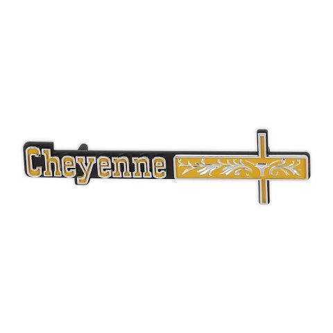 Brothers Trucks Emblems 05-181 Emblem, 1973-1974 C/K Cheyenne Dash Emblem
