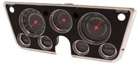 Brothers Trucks Gauge Kits and Instrument Clusters GCA72TW 69-72 DASH CLUSTER-W/TACH, W/VACUUM-8K