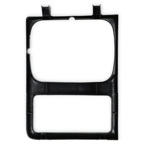 Brothers Trucks Headlight Bezels 04-187 Door, Driver Side, Models with Single Headlights, Plastic, Silver, Chevy, GMC, Each