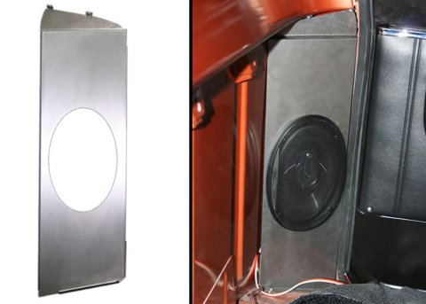 Brothers Trucks Automotive Speaker Kits SBNBK72 Speakers, Oval, 400 watts, 6 x 9 in. Size, Grilles Included, Rear, Chevrolet, GMC, Pair