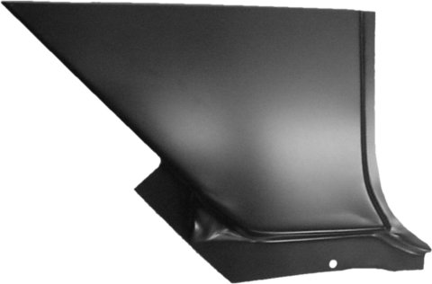 Brothers Trucks Cab Kick Panels A1046-67 Floor Panels, Panels, Patch, Steel, Black, Right Side Front, Chevrolet, GMC, Each