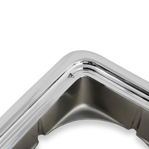 Brothers Trucks Headlight Bezels 04-253 Light Bezel, Headlight, OE Style, Right, Plastic, Chrome with Argent Trim, Chevy, GMC, Each
