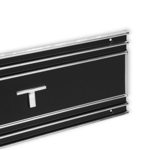 Brothers Trucks Tailgate Panels 04-589 Tail Gate Trim, 1969-1972 C/K Chevy Tail Gate Panel, Black, Each