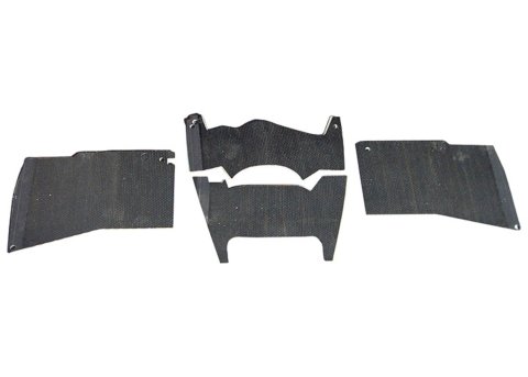Brothers Trucks Heat Barrier and Sound Deadening Mats UCSP002 67-72 CHVY CARPET SOUNDPROOF -SMALL HUMP