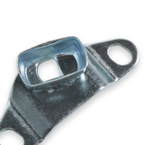 Brothers Trucks Tailgate Hinges and Trunnions 04-216 Hinges, Steel, Silver, Passenger Side, Chevrolet, GMC, Each