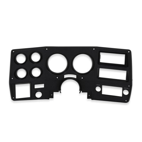 Brothers Trucks Instrument Bezels INST776 Gauge Bezels, Bezels, Black, Fits Models with Factory Air Conditioning, Chevrolet, GMC, Each