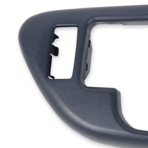 Brothers Trucks GMT400 Inside Door Handle Bezels 05-144 Interior Bezel, Blue, Plastic, Left, Driver Side, Front, With Power Lock Hole, Each